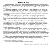 Illinois' Pension Crisis